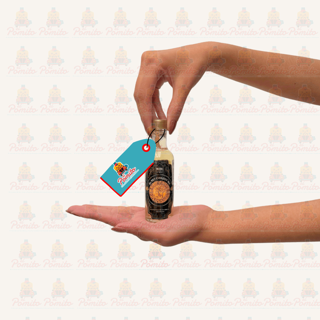 Mini Mezcal El Rey Condoy Mx 50ml.