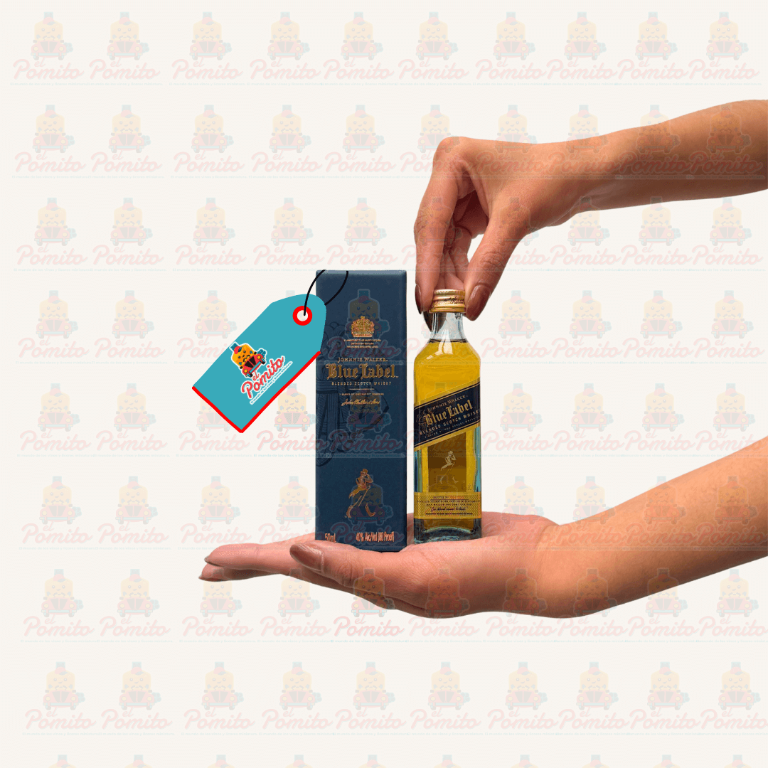 Mini Whisky Johnnie Walker Blue Label en Estuche 50 ml.