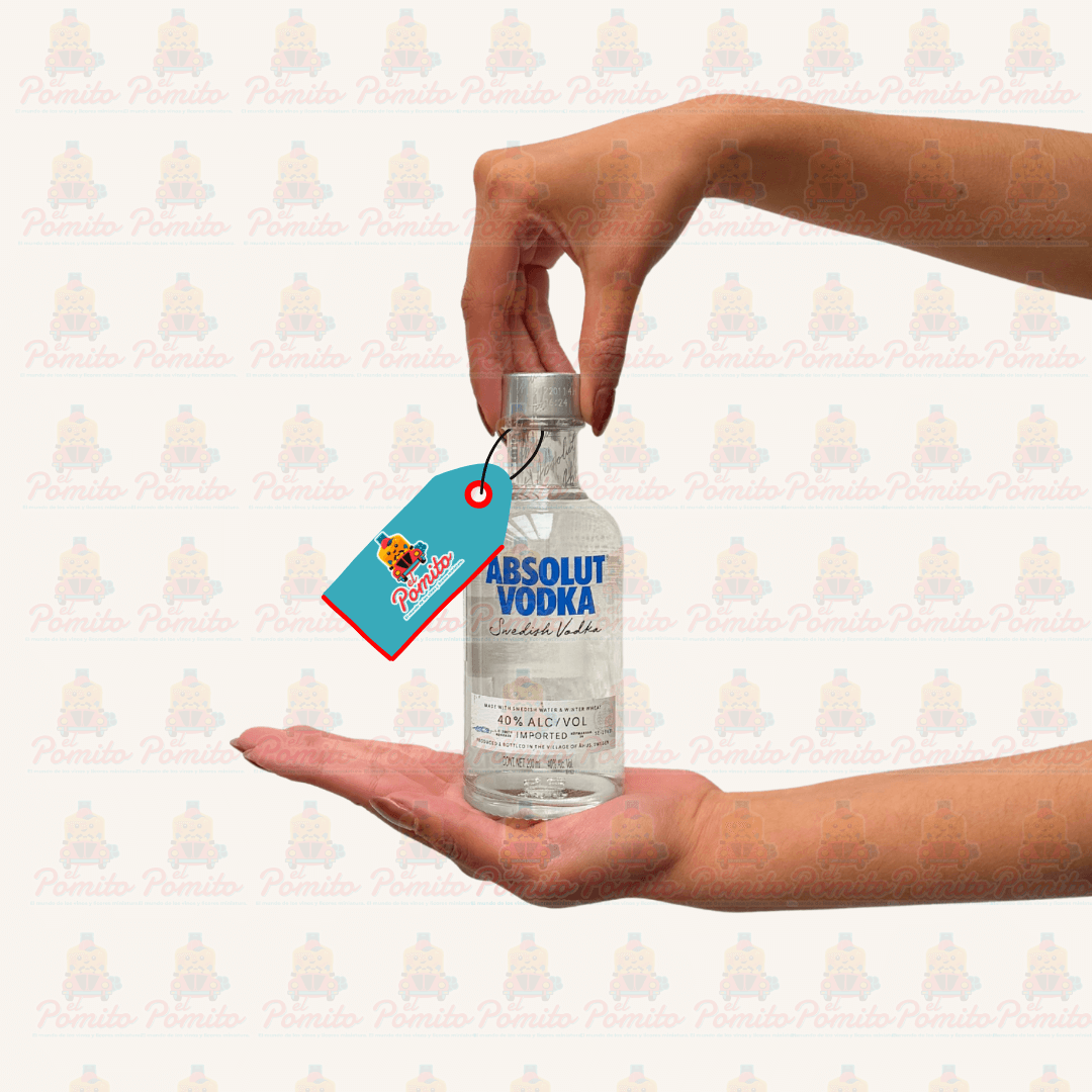 Mini Vodka Absolut Azul 200 ml.