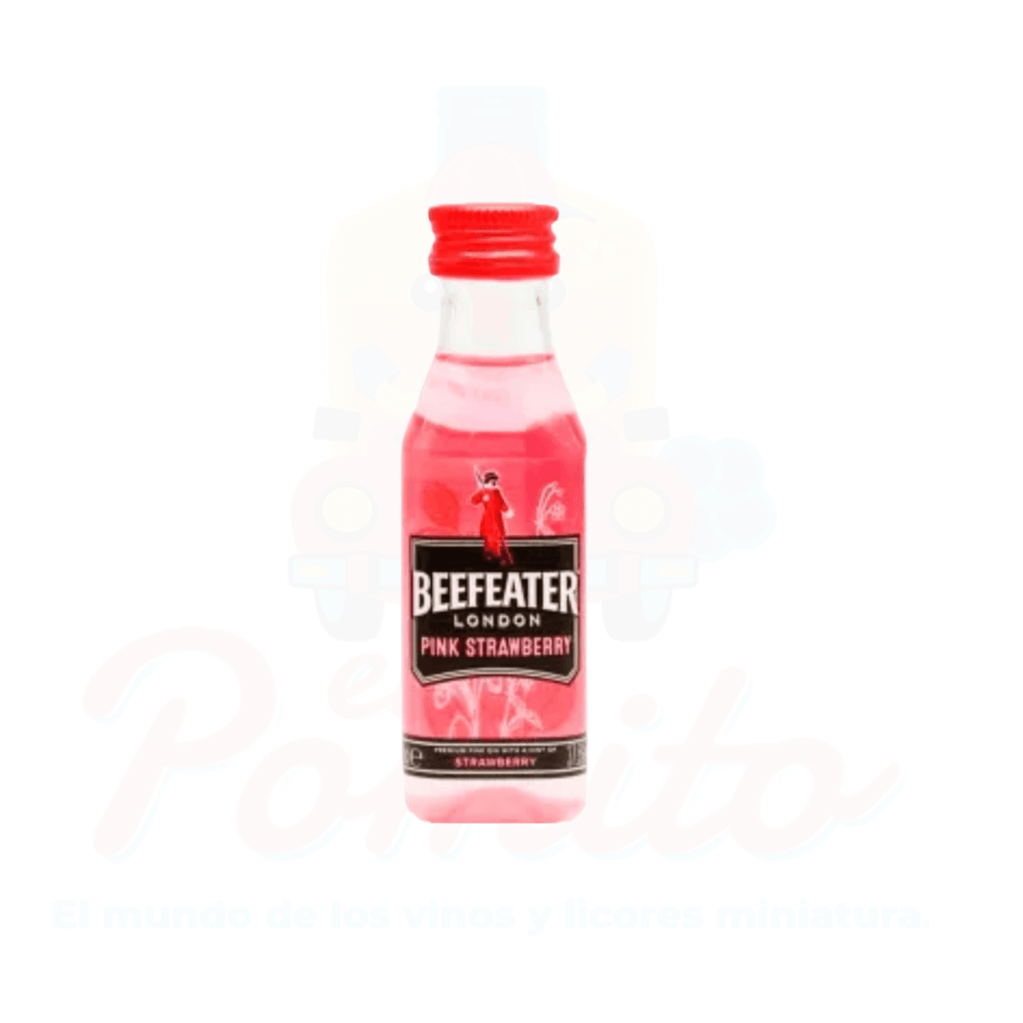 Mini Beefeater London Pink Strawberry Dry Gin 50 ml.
