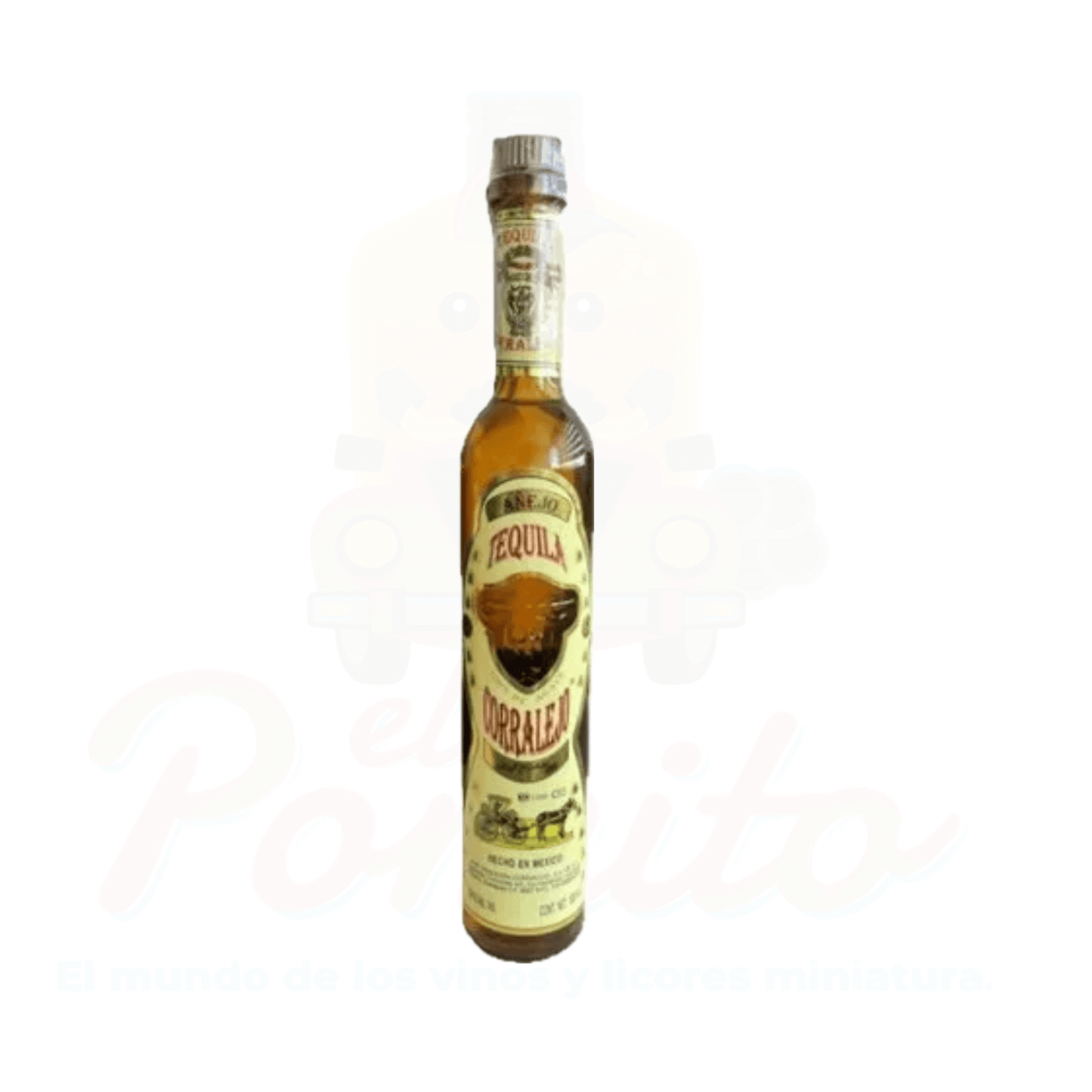 Mini Tequila Corralejo Añejo 100 ml.