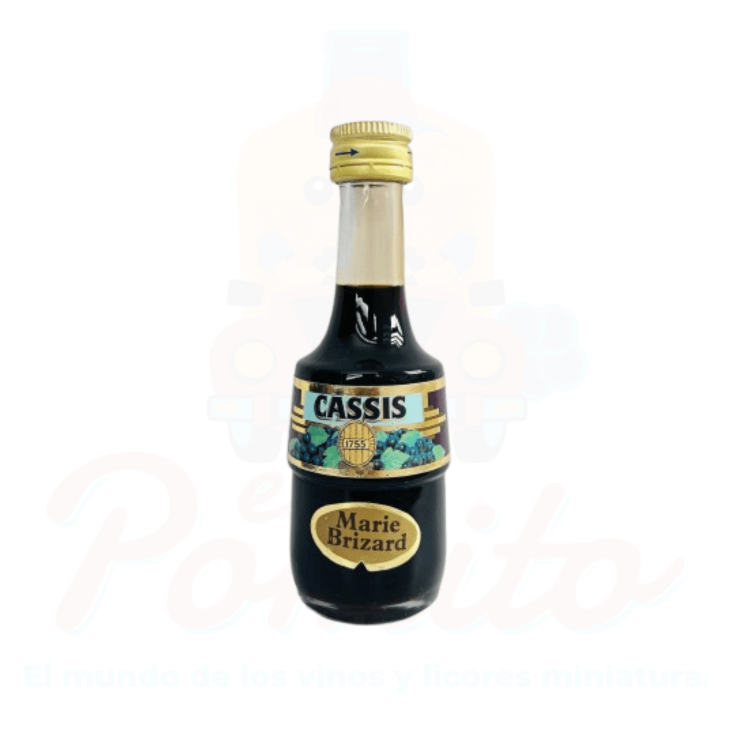 Mini Licor Marie Brizad Cassis 50ml.