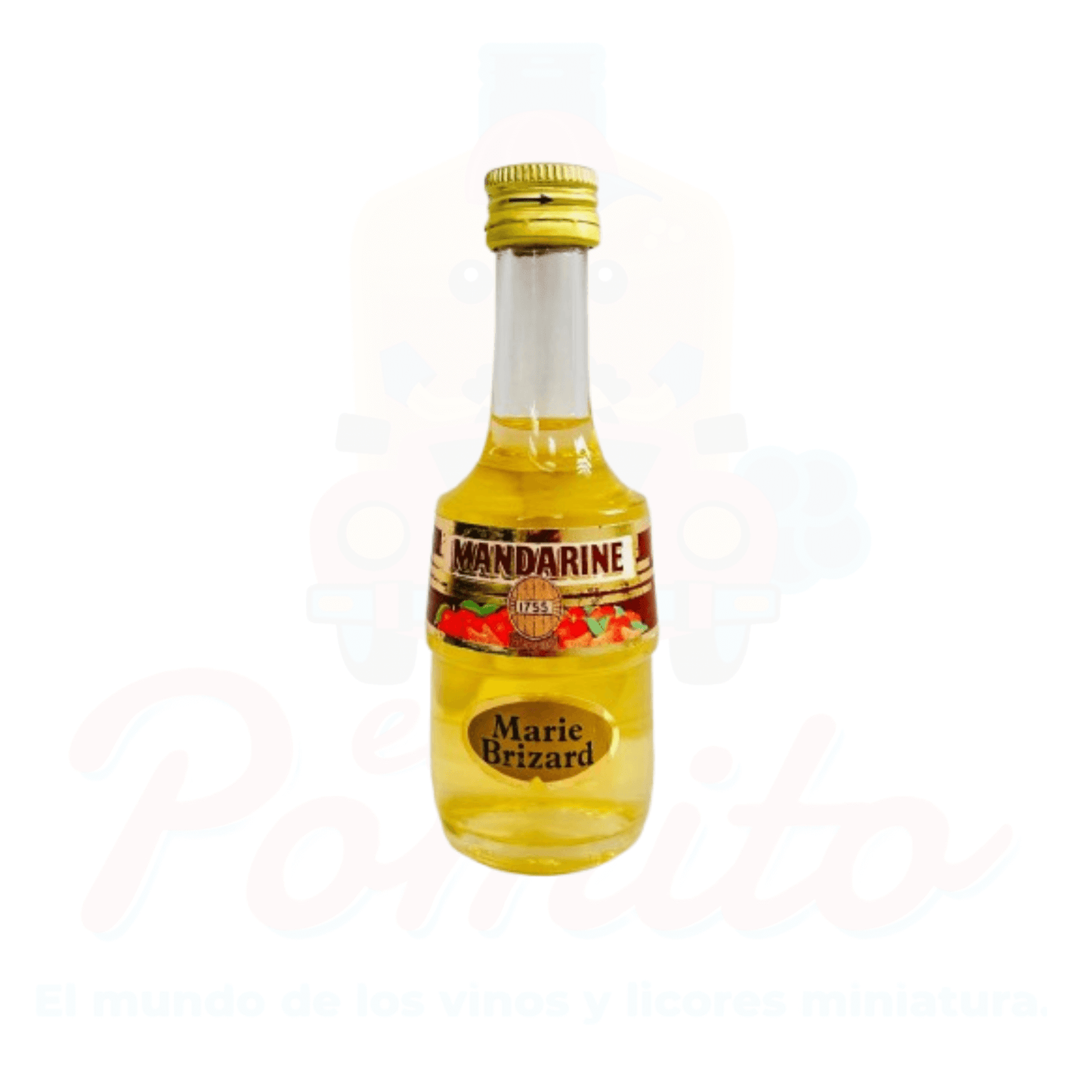 Mini Licor Marie Brizad Mandarine 50ml.