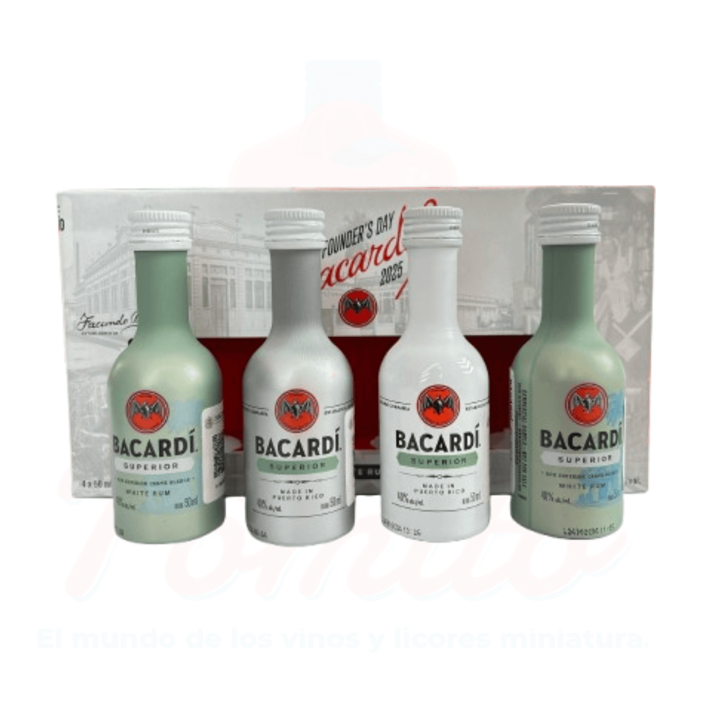 Mini Set Founders Day Bacardi 2025, 50 ml.