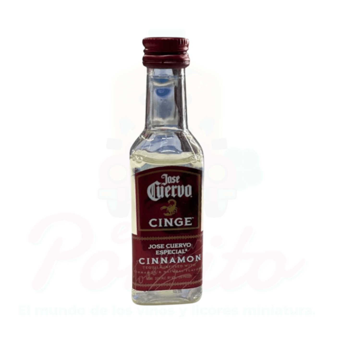Mini Tequila Jose Cuervo Cinge Cinnamon 50 ml.