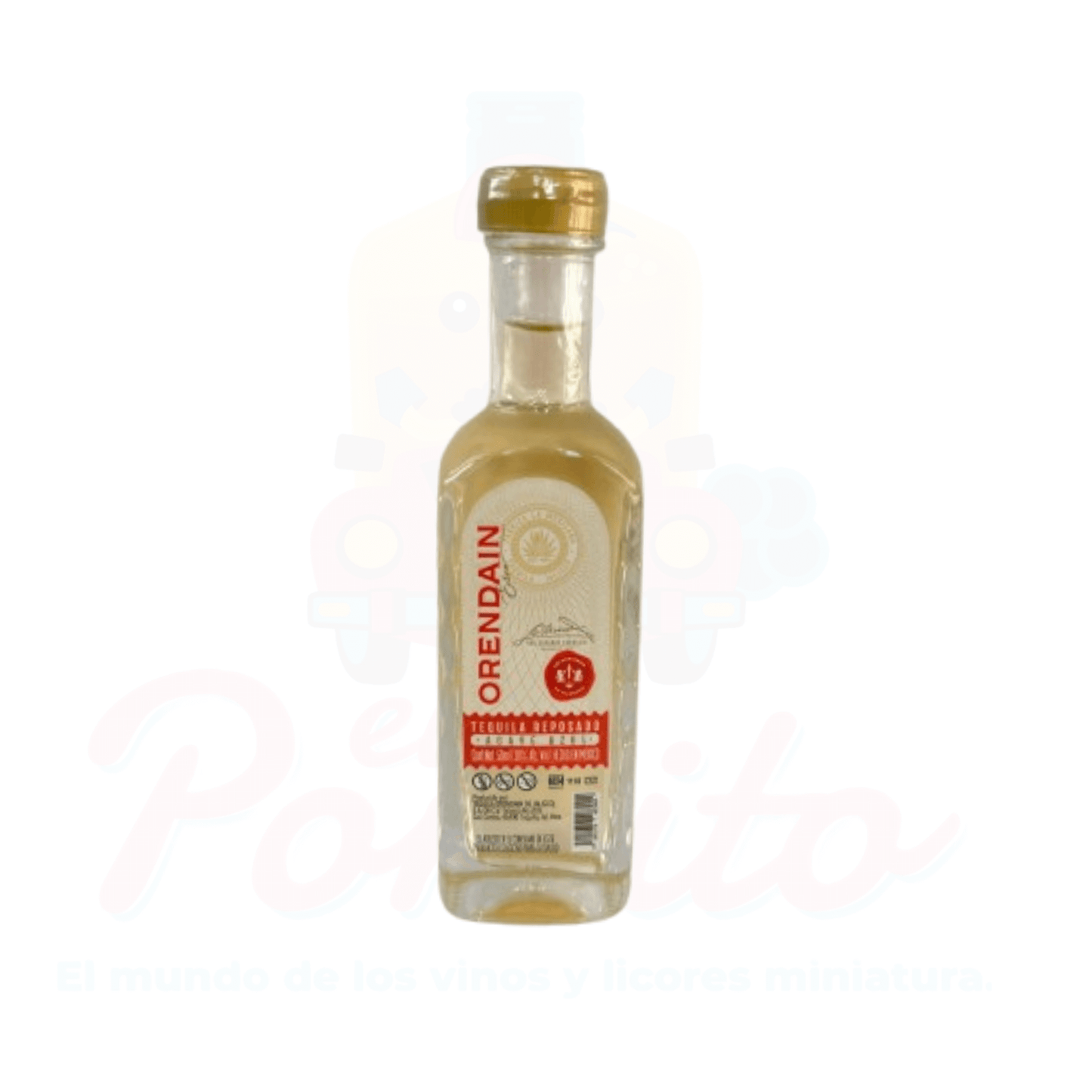 Mini Tequila Orendain Extra Reposado 50ml.