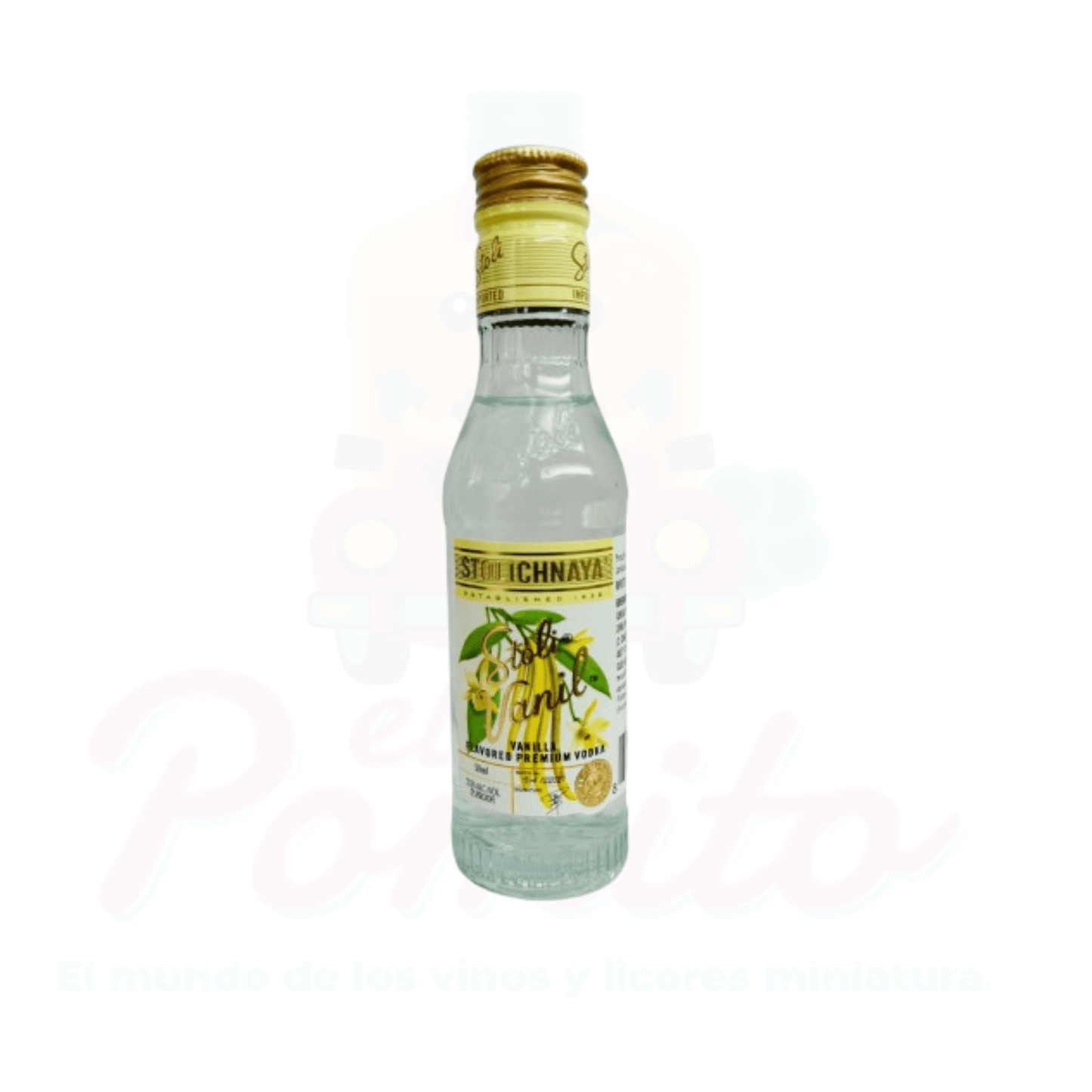 Mini Vodka Stolichnaya Vanilla 50 ml.