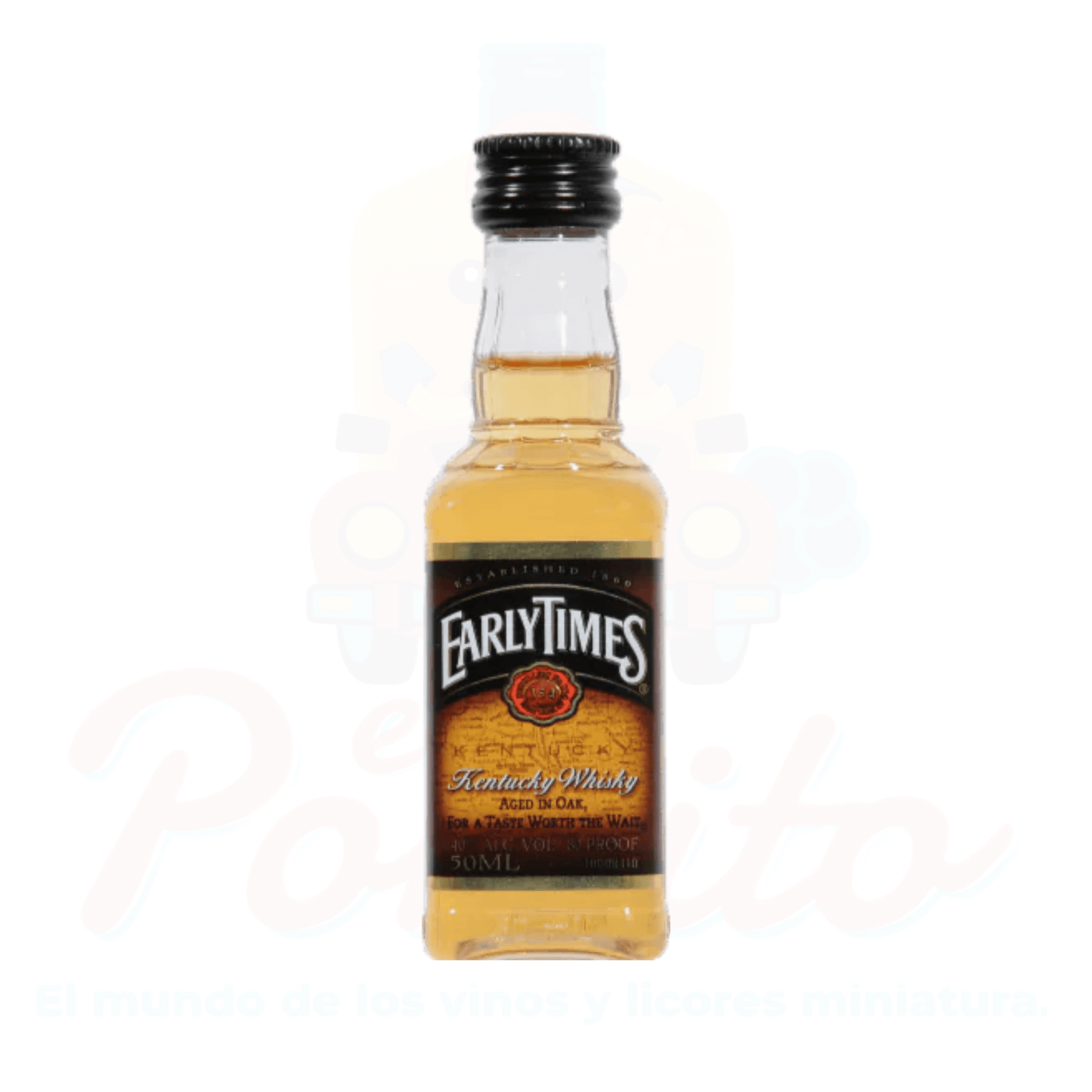 Mini Whisky Early Times 50ml.