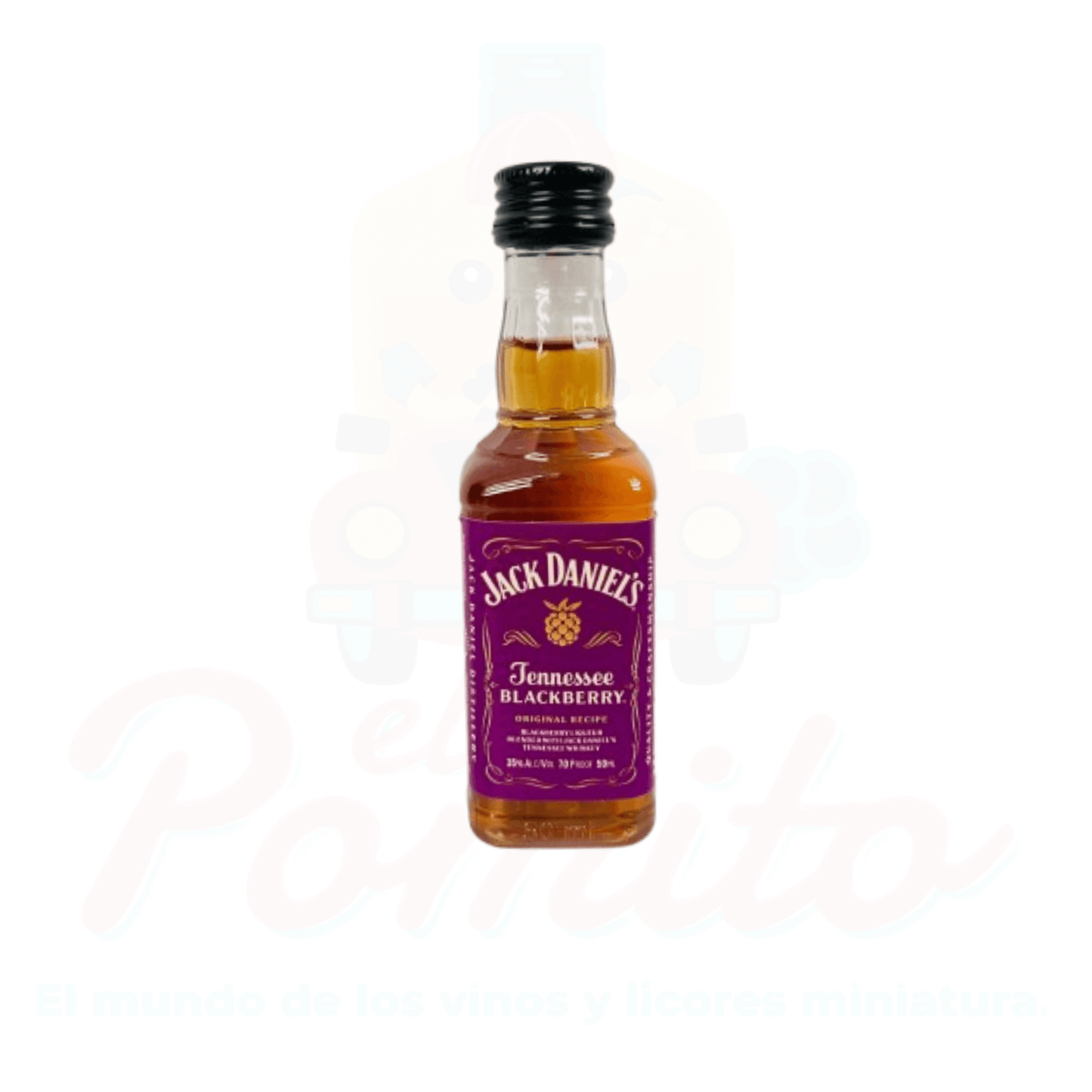 Mini Whisky Jack Daniels Blackberry 50ml.