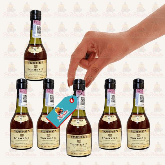 (6 Piezas) Mini Torres 5, 50 ml.