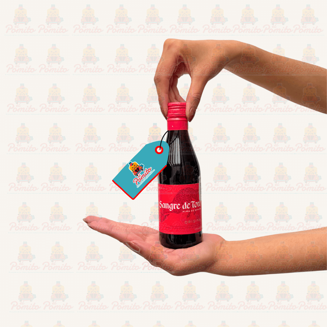 MIni Vino Tinto Sangre de Toro Original 2021. 187 ml.