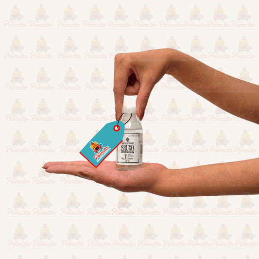 Mini Mezcal Artesanal Bruxo No 1, 50 ml.