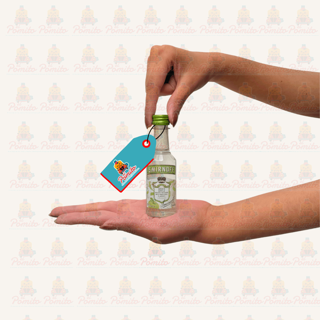 Mini Vodka Smirnoff Green Apple 50 ml.