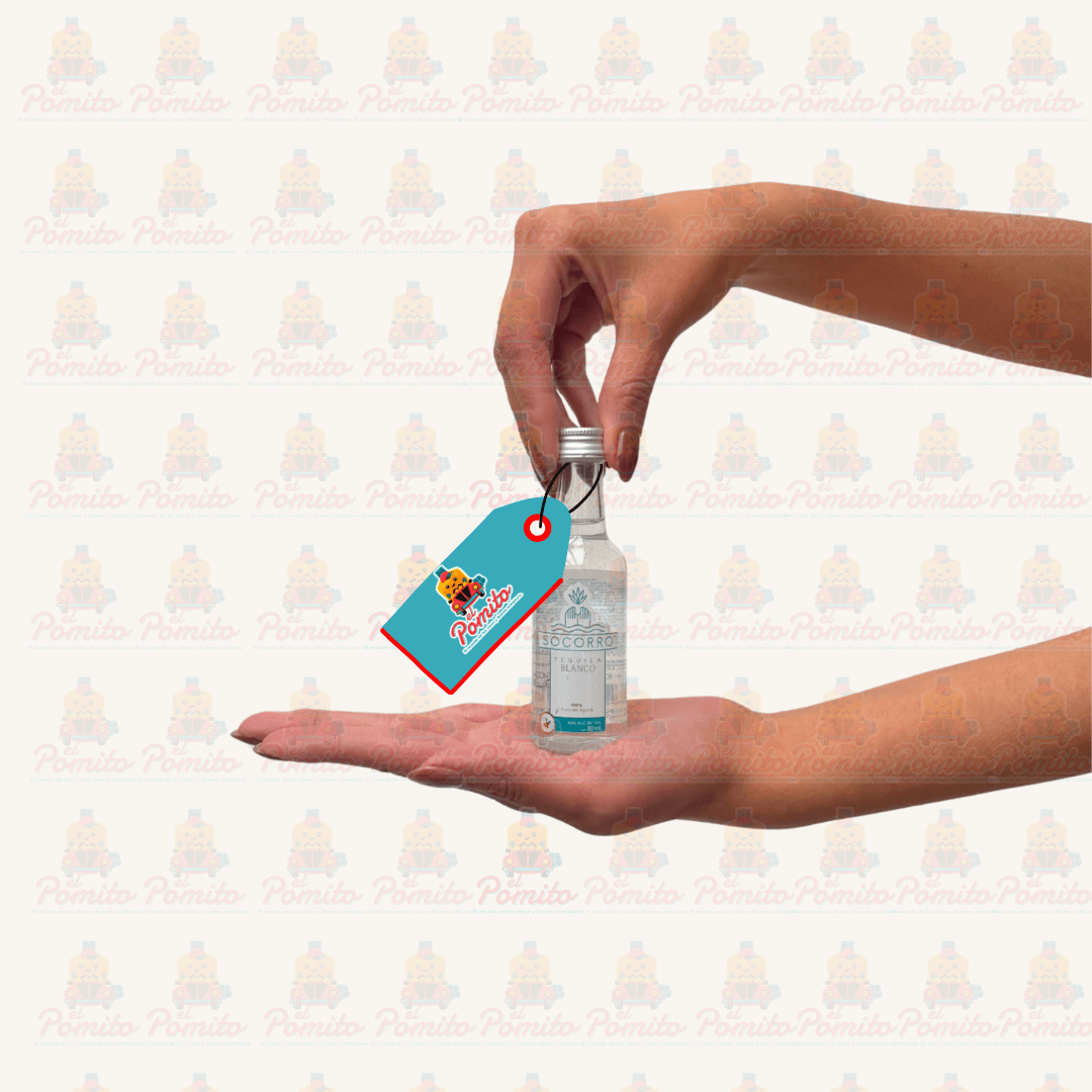 Mini Tequila Blanco Socorro 50ml.