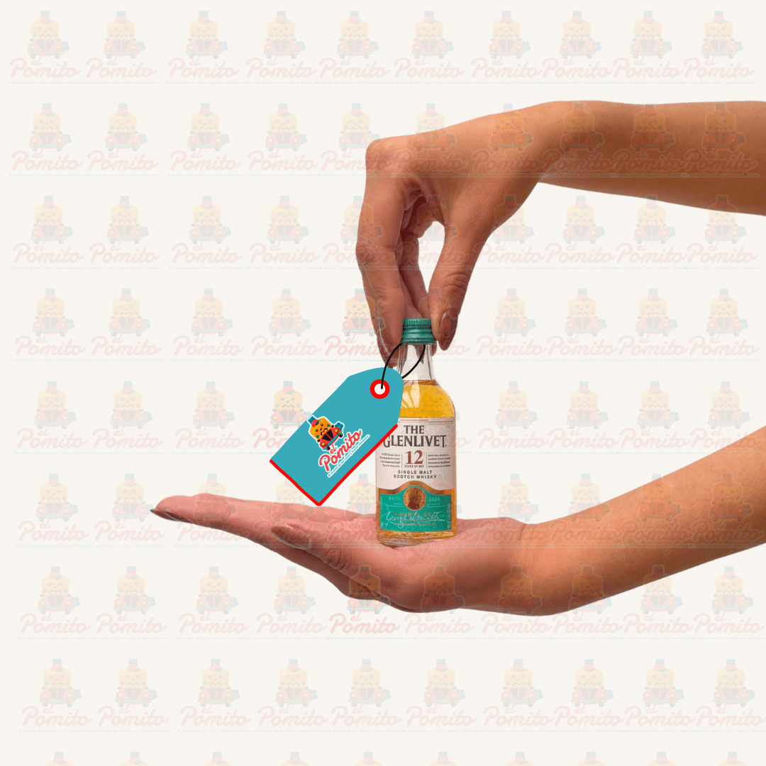 Mini Whisky The Glenlivet 12, 50 ml.