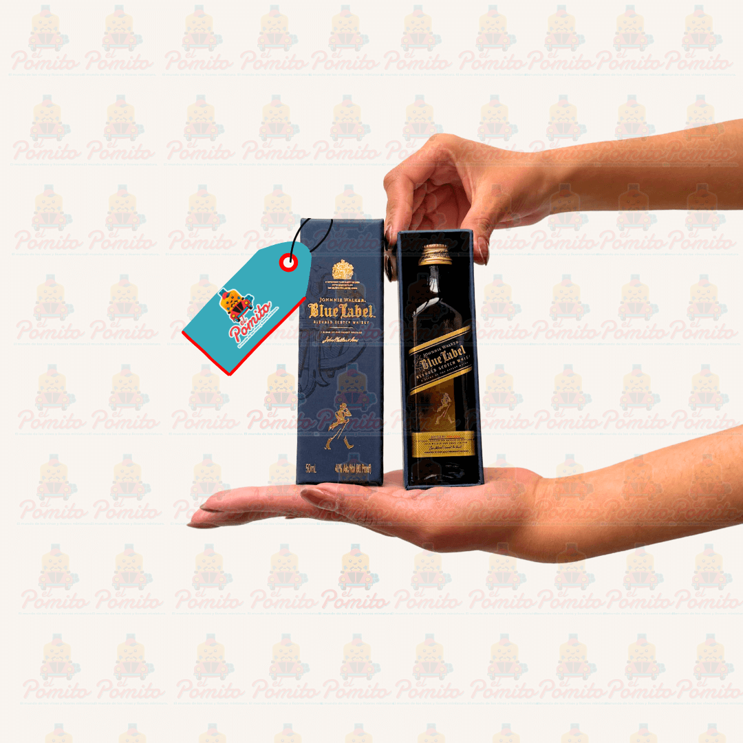 Mini Whisky Johnnie Walker Blue Label en Estuche 50 ml.