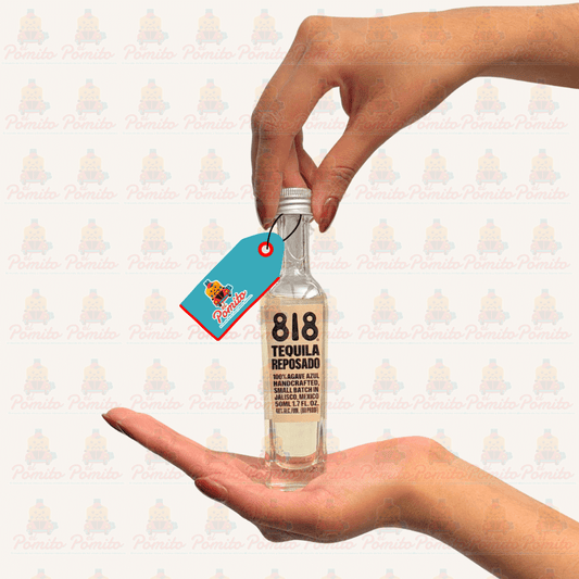 Mini Tequila 818 Reposado 50ml.