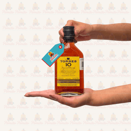 Mini Brandy Torres 10, 200 ml.