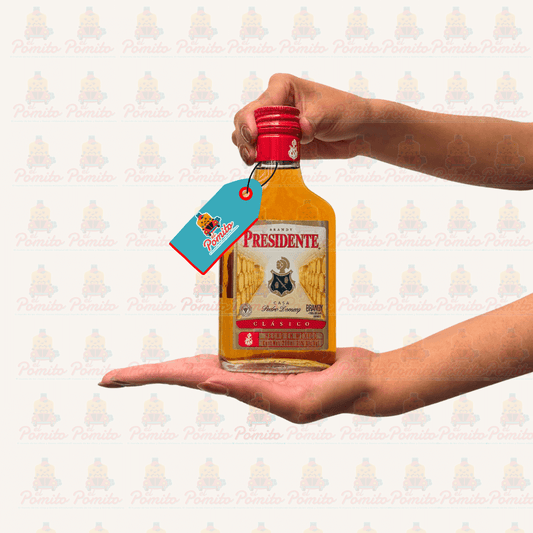 Mini Brandy Presidente Clásico 200 ml.