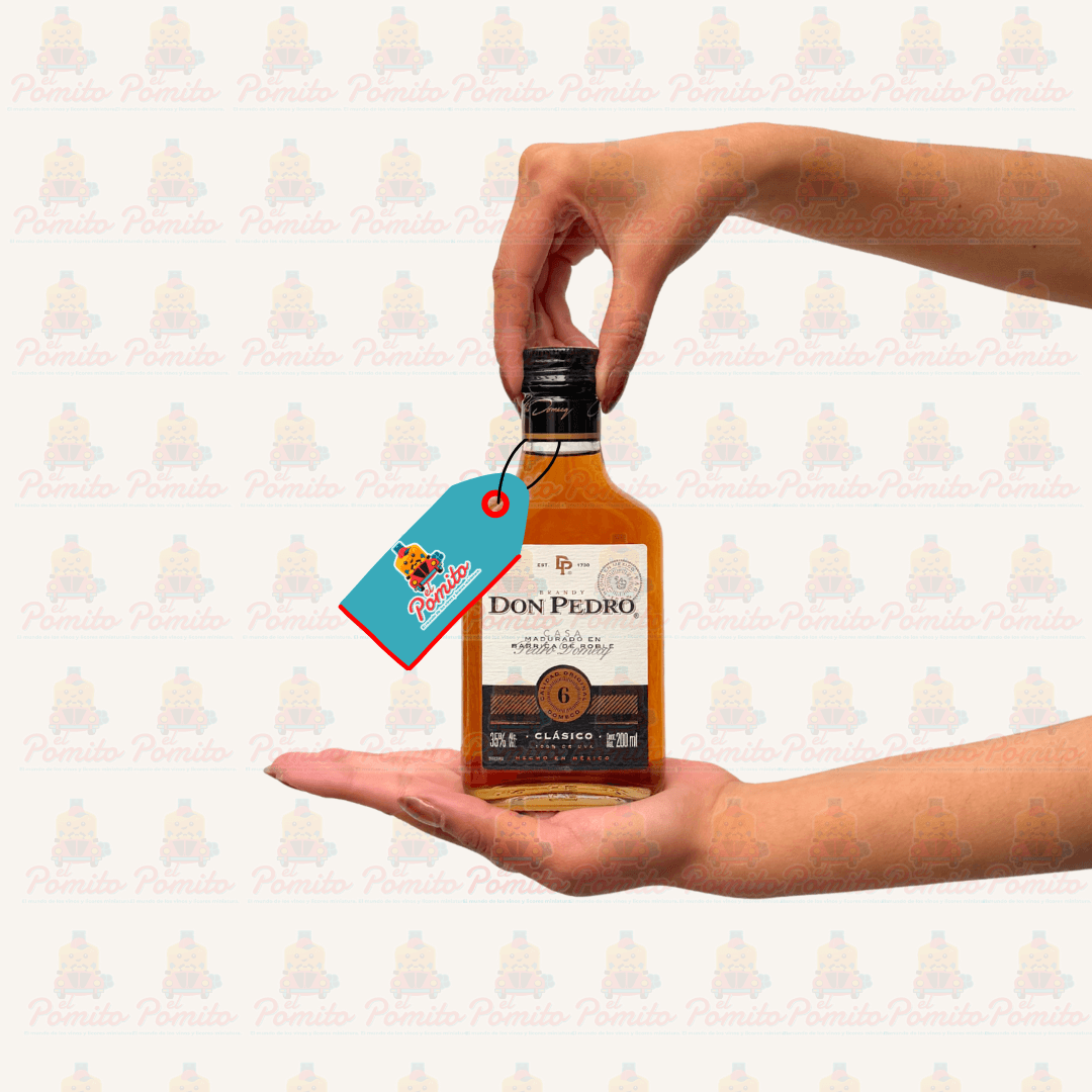 Mini Brandy Don Pedro 200ml.
