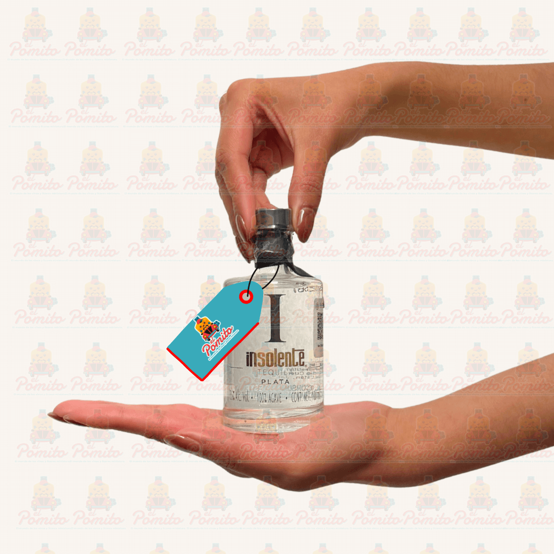 Mini Tequila Insolente Plata 100ml.
