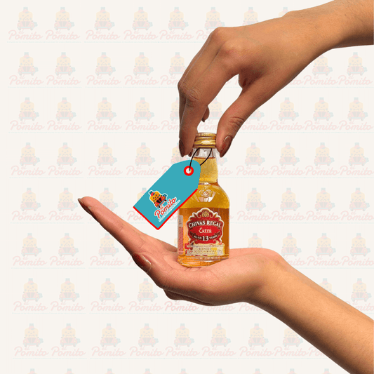 Mini Whisky Chivas 13 50 ml. Terminado en Barricas de Jerez