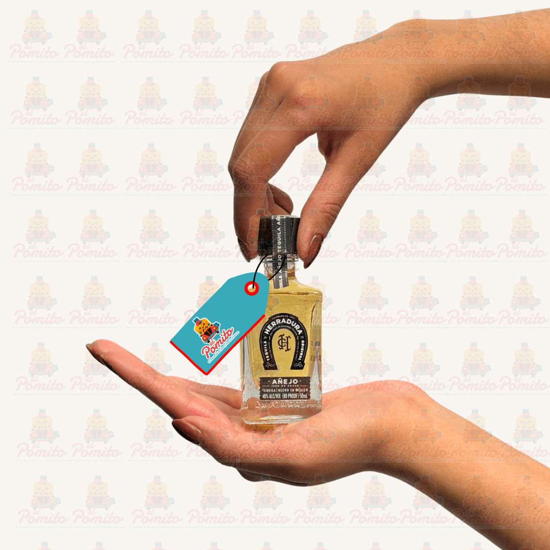 Mini Tequila Herradura Añejo 50 ml.