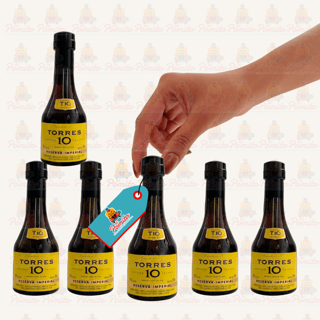 (6 Piezas) Mini Torres 10 50 ml.