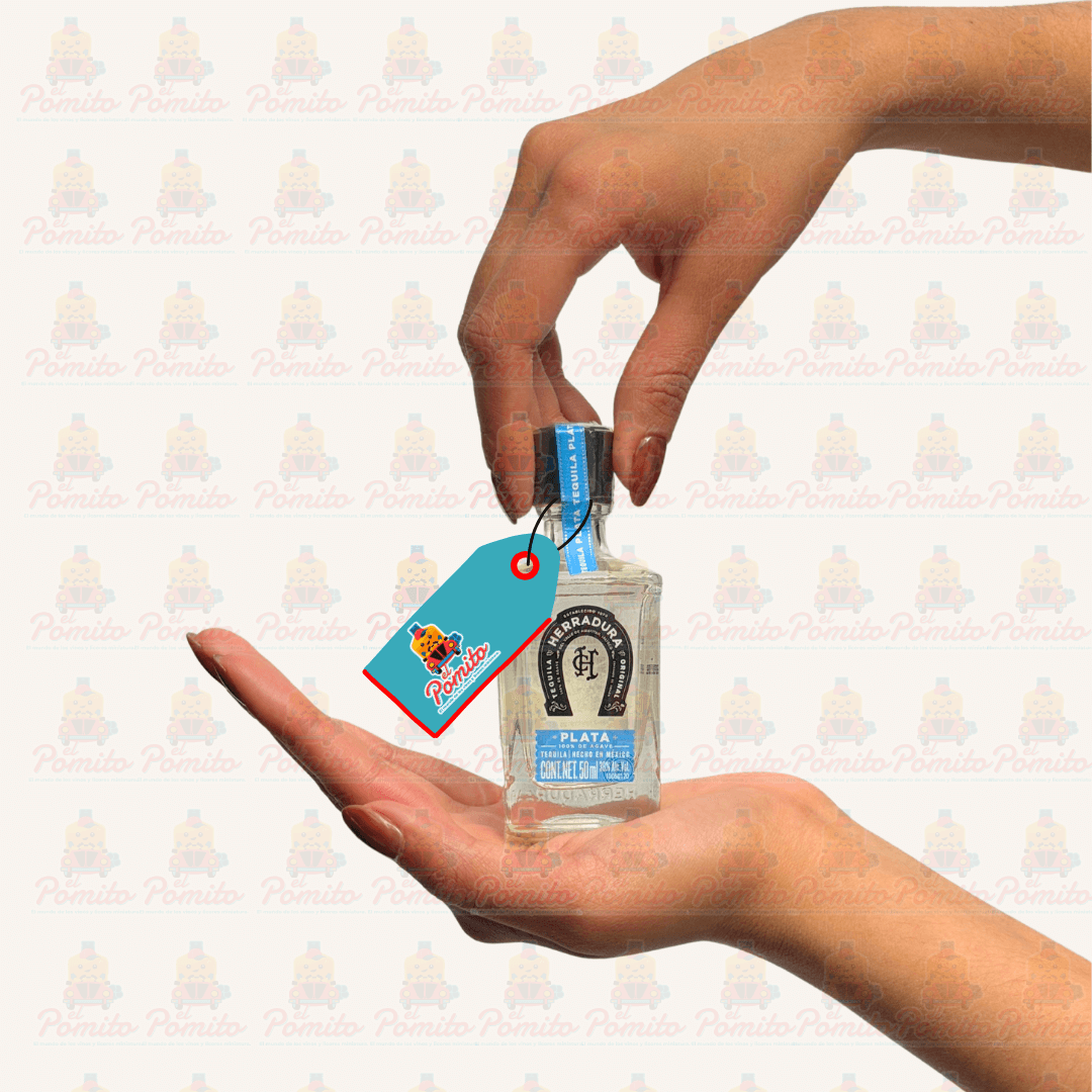 Mini Tequila Herradura Plata  50 ml.