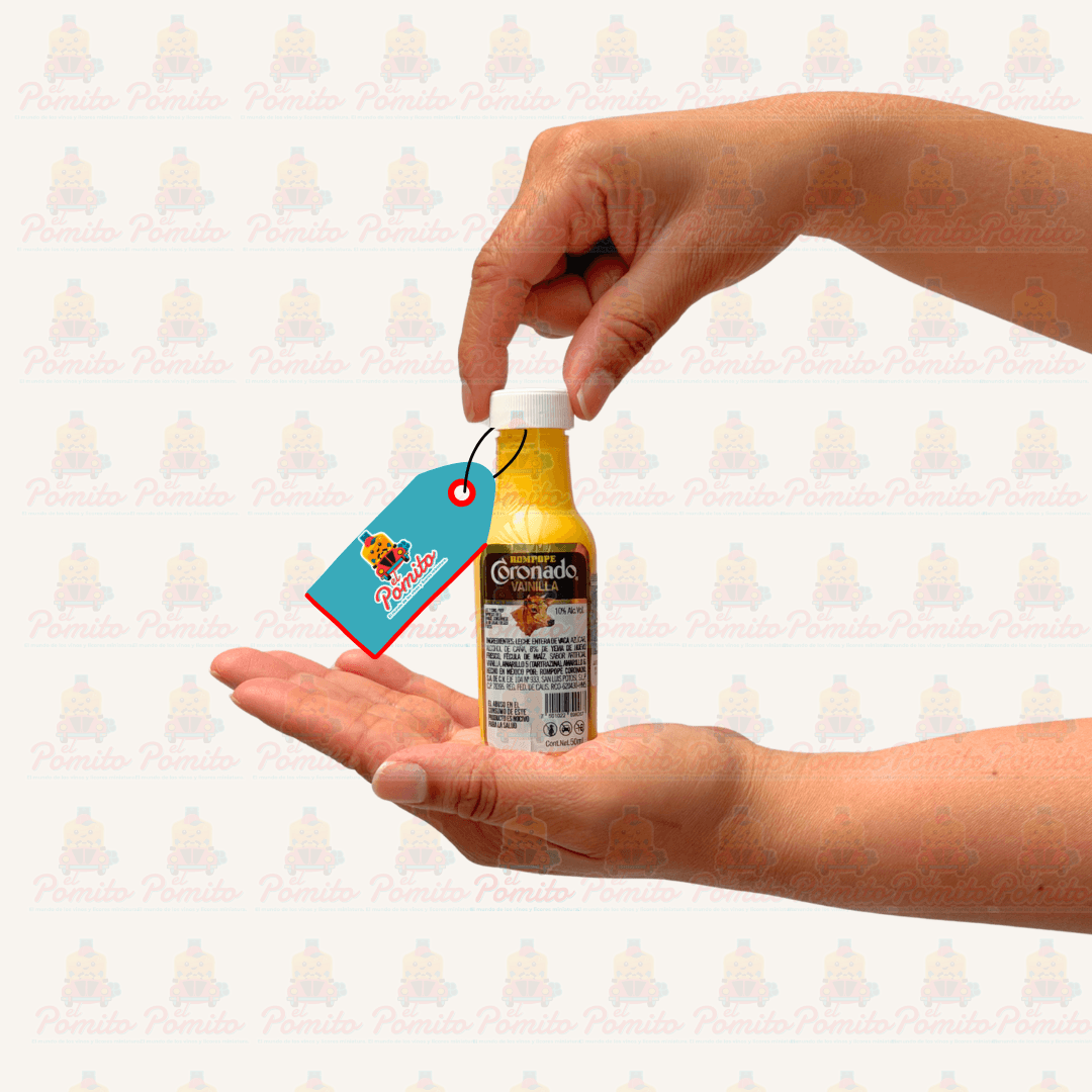 Mini Rompope Coronado Sabor Vainilla 50 ml.