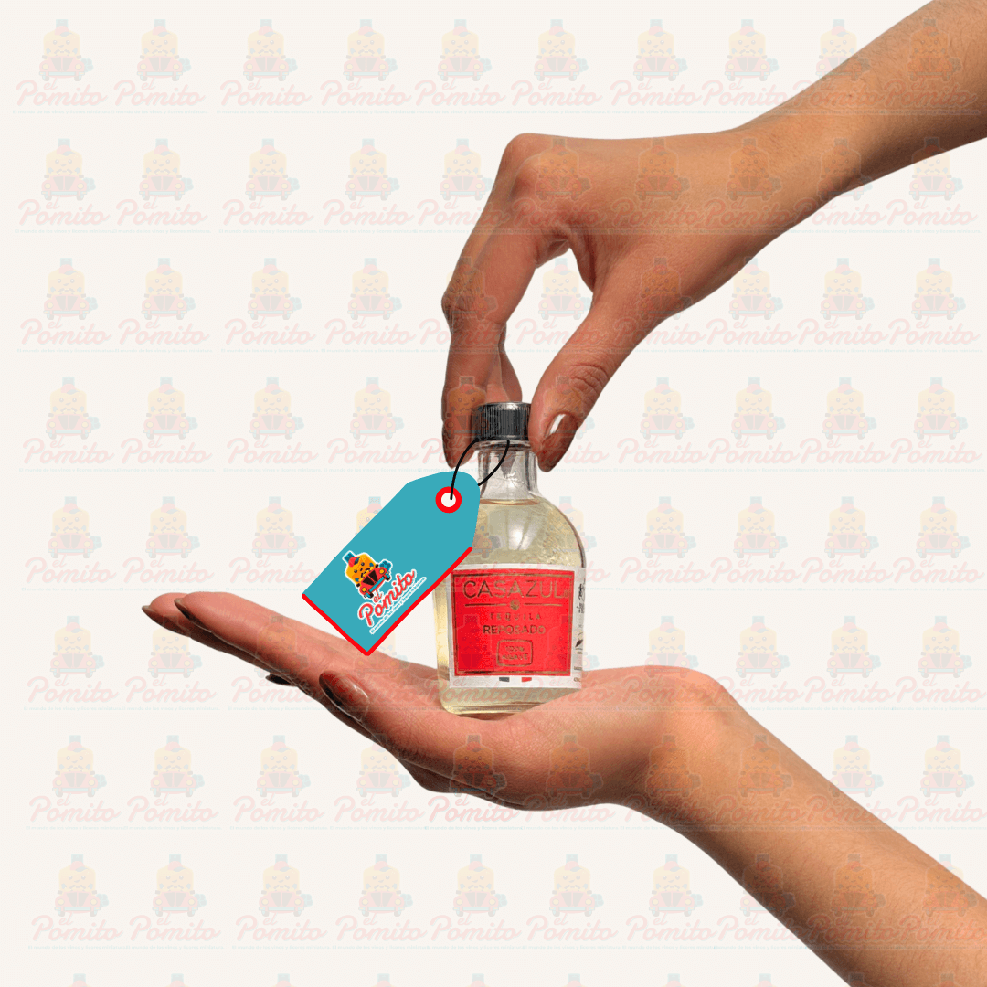 Mini Tequila CasaAzul Reposado 50 ml.
