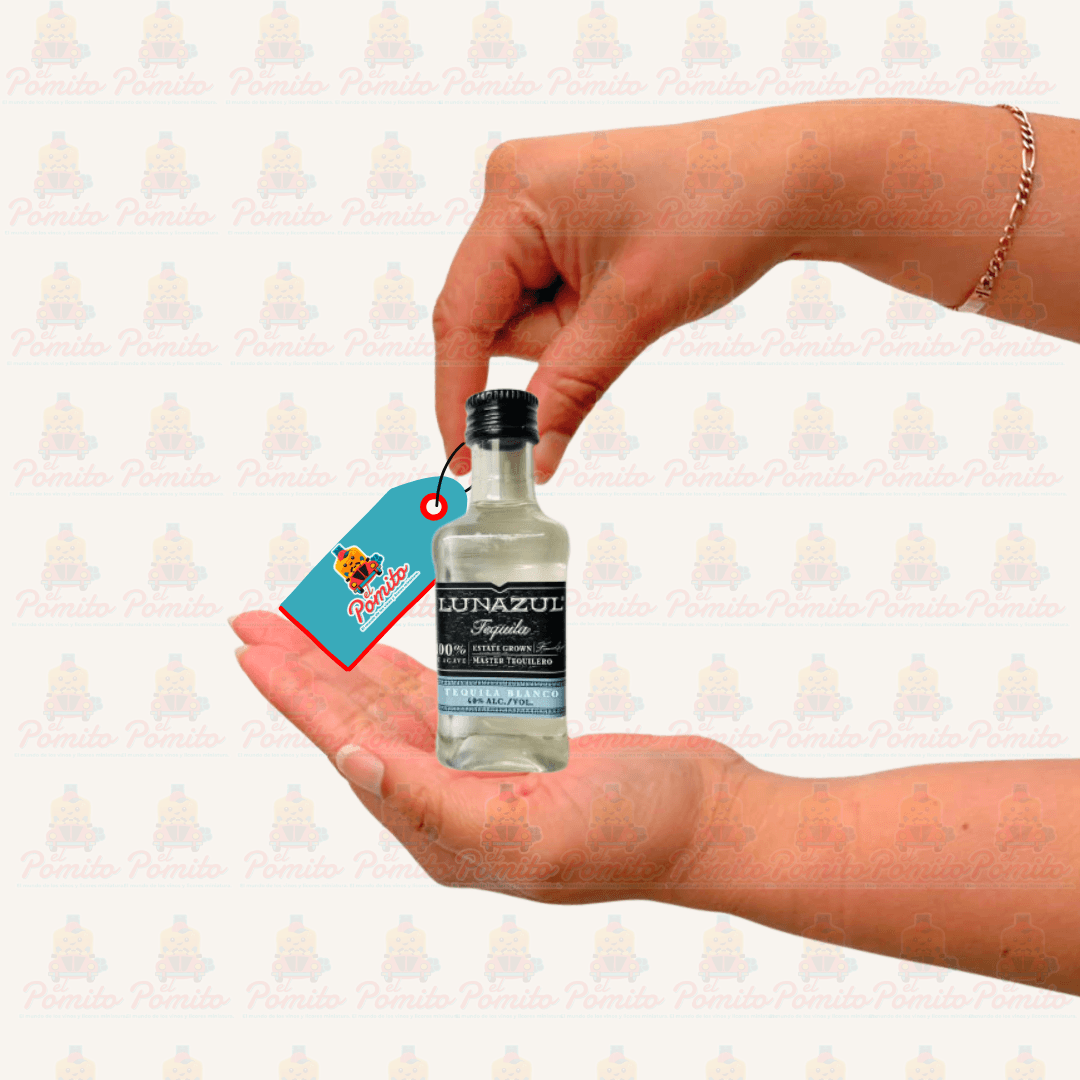 Mini Tequila Blanco Lunazul 50 ml.