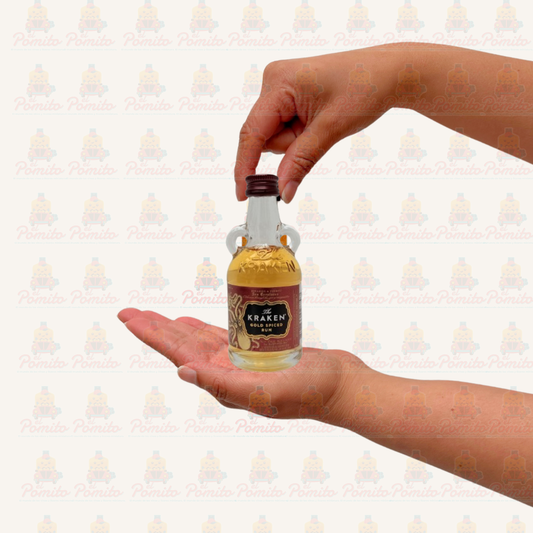 Mini Ron Kraken Gold Spiced 50 ml.