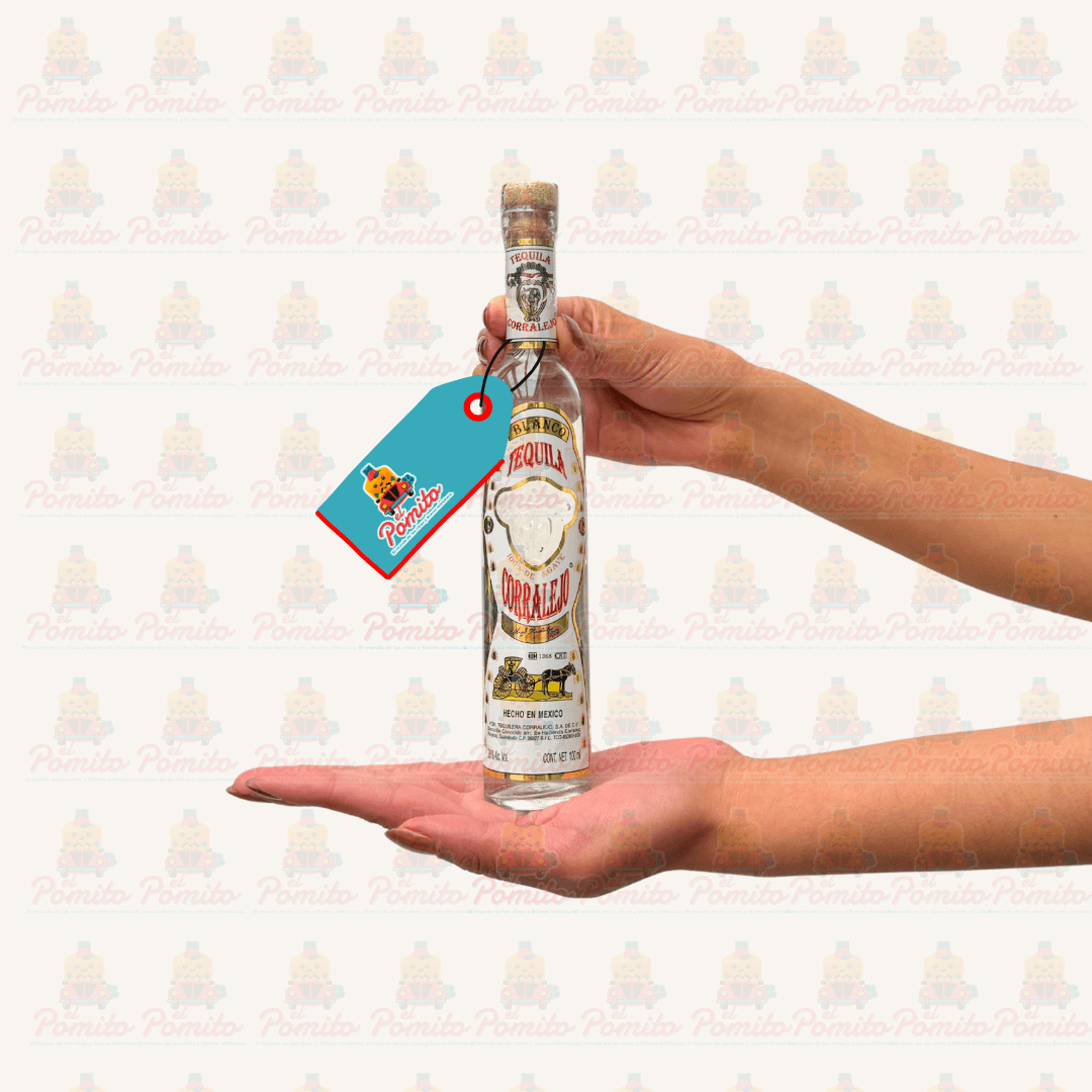 Mini Tequila Corralejo Blanco 100  ml.