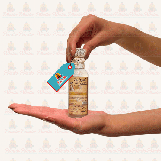 Mini Mezcal Zapata Con Alacrán 50ml.