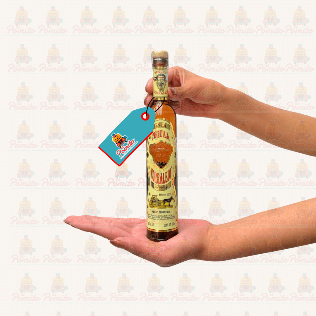 Mini Tequila Corralejo Añejo 100  ml.