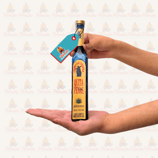 Mini Crema de Tequila Quita Penas 100 ml.