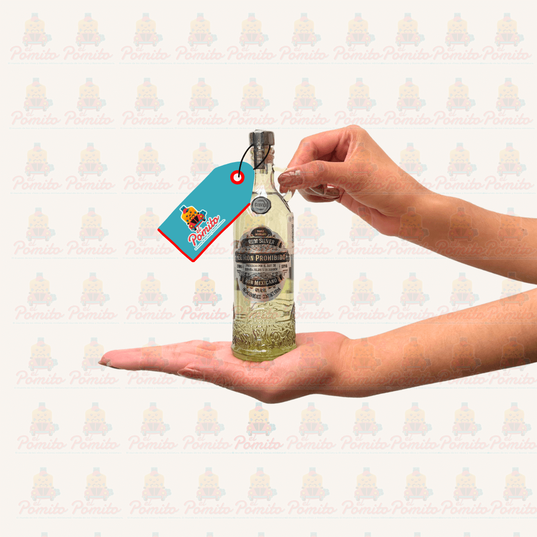 Mini Ron Prohibido Blanco 100 ml.