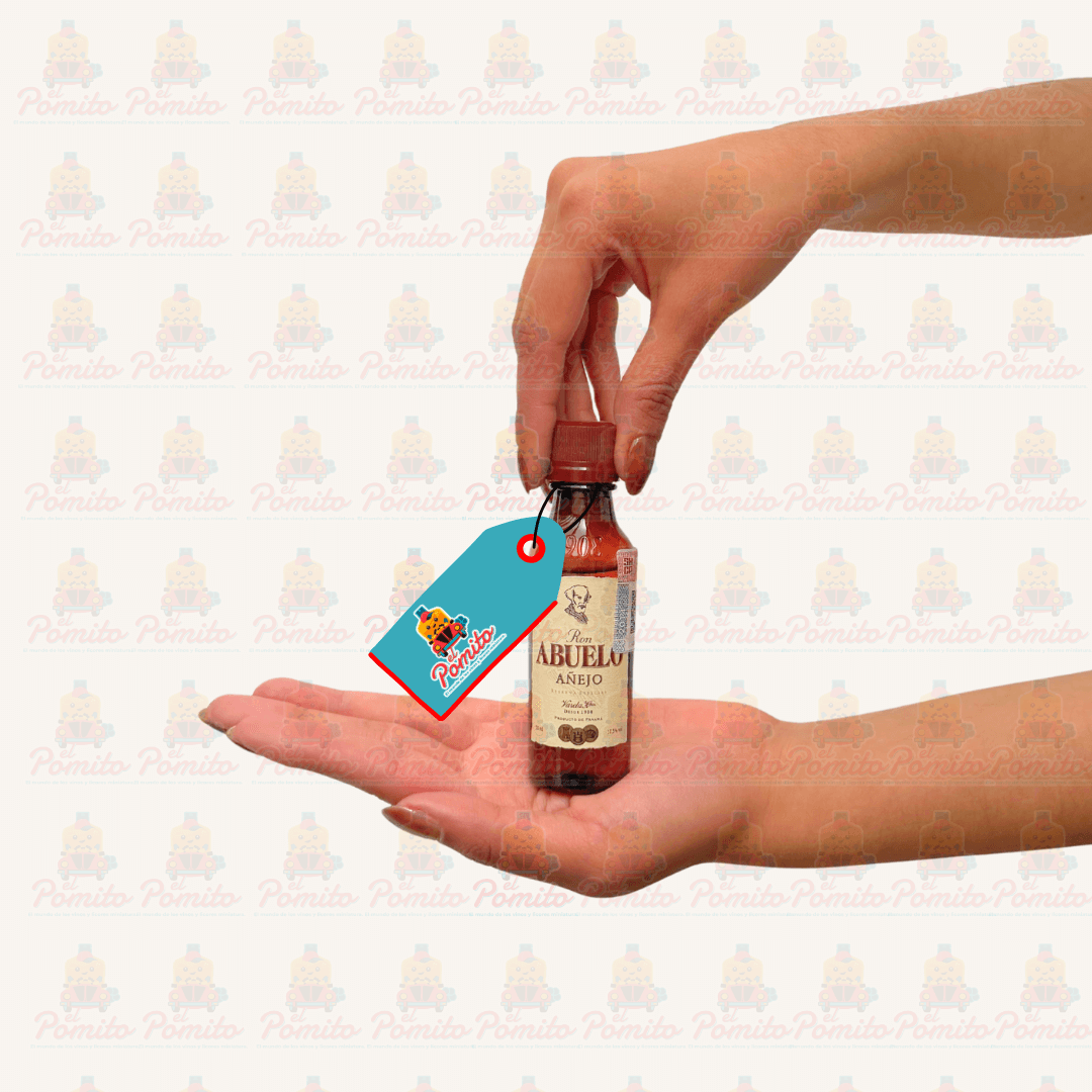Mini Ron Abuelo Añejo 50ml.