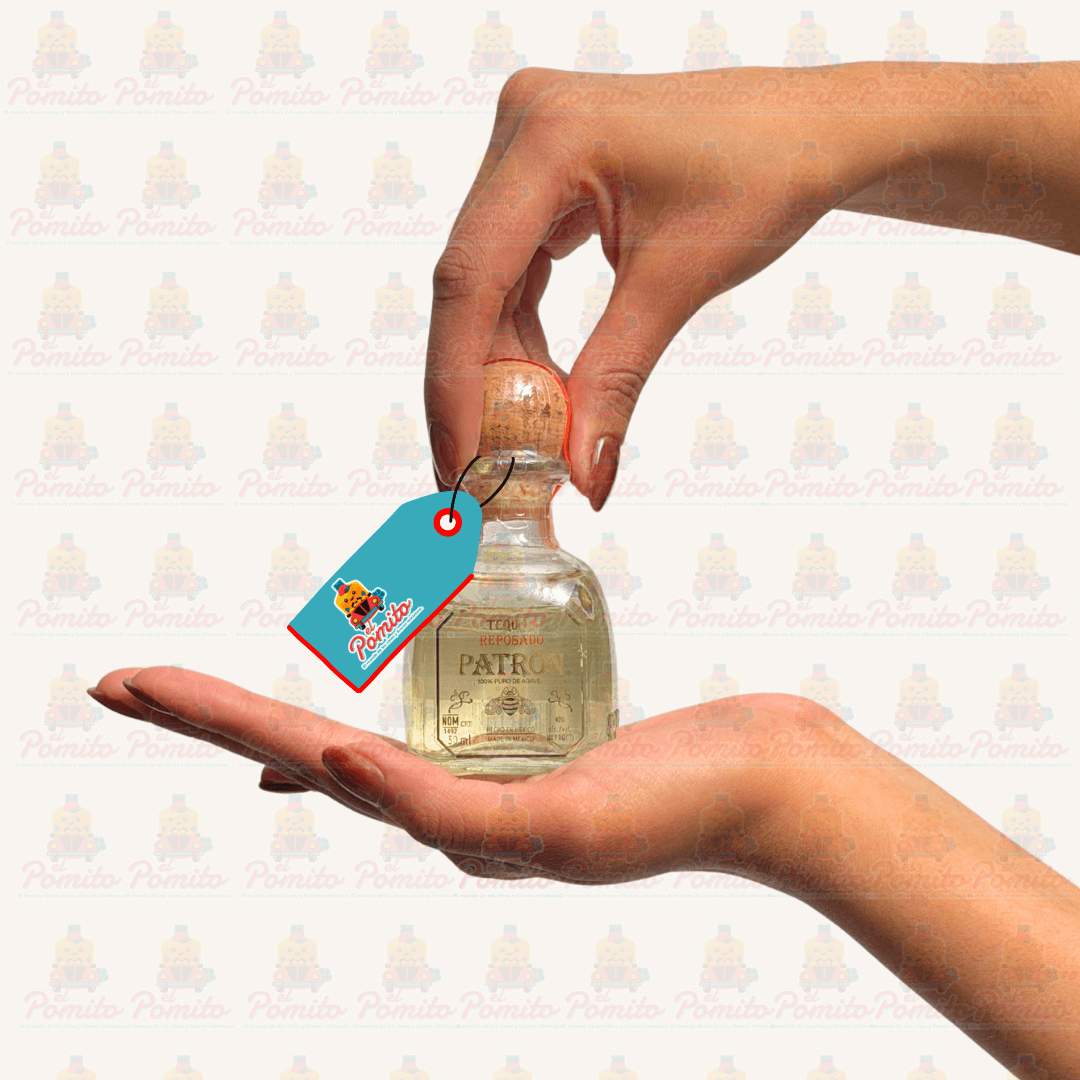Mini Tequila Patrón Reposado 50 ml.