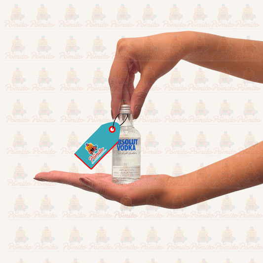 Mini Vodka Absolut Azul 50 ml.