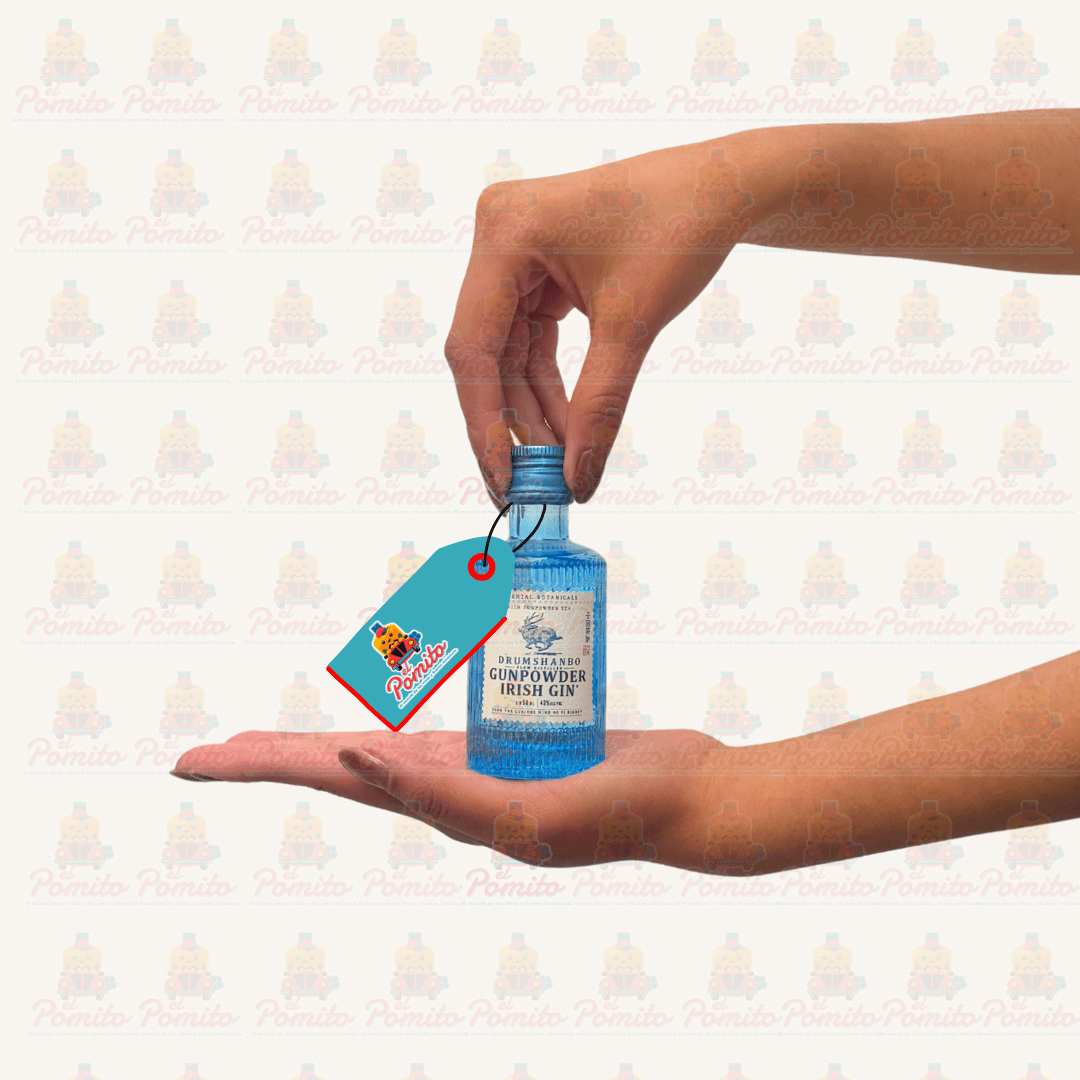 Mini Ginebra Gunpowder Irish Gin 50 ml.