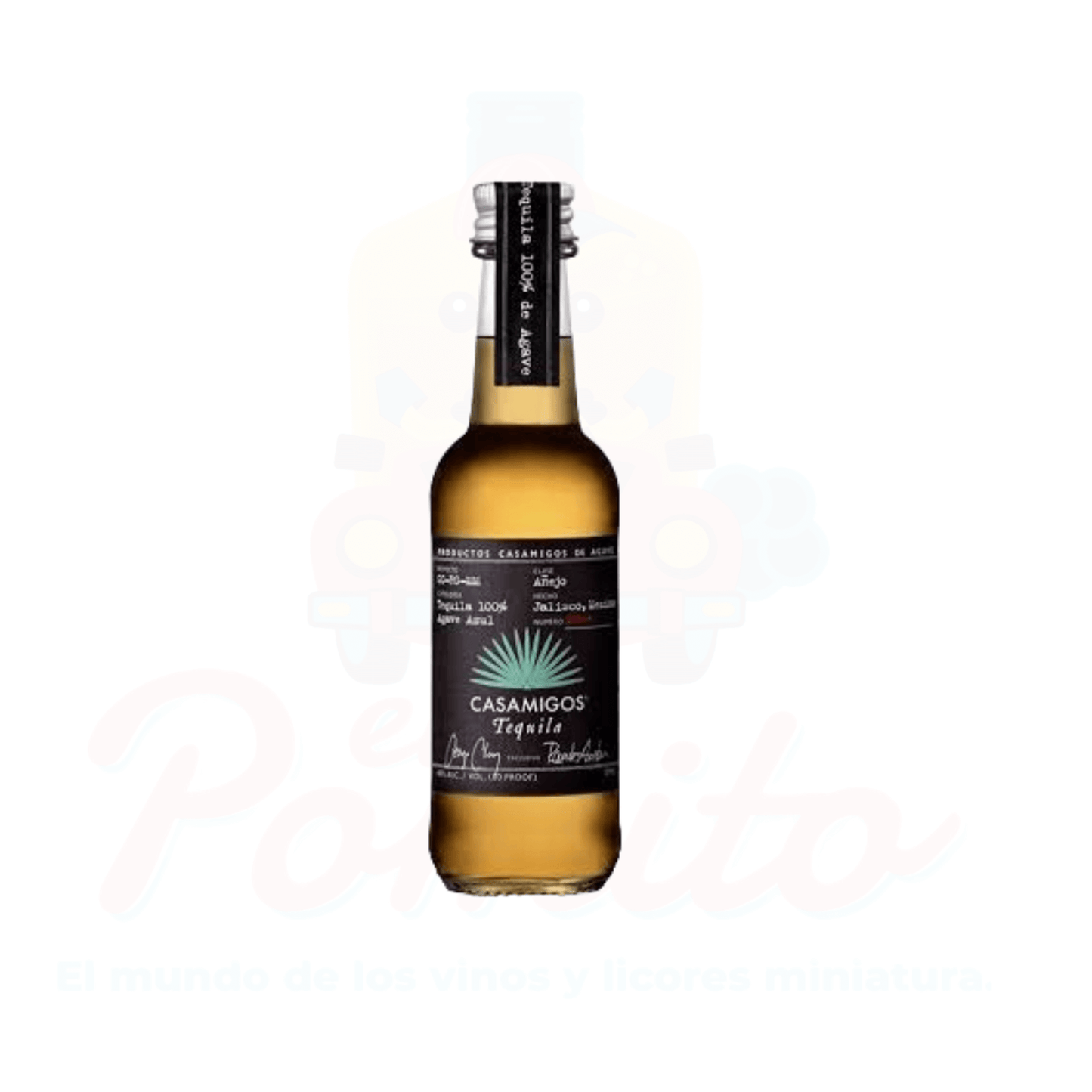 Mini Tequila Casamigos Añejo 50ml.