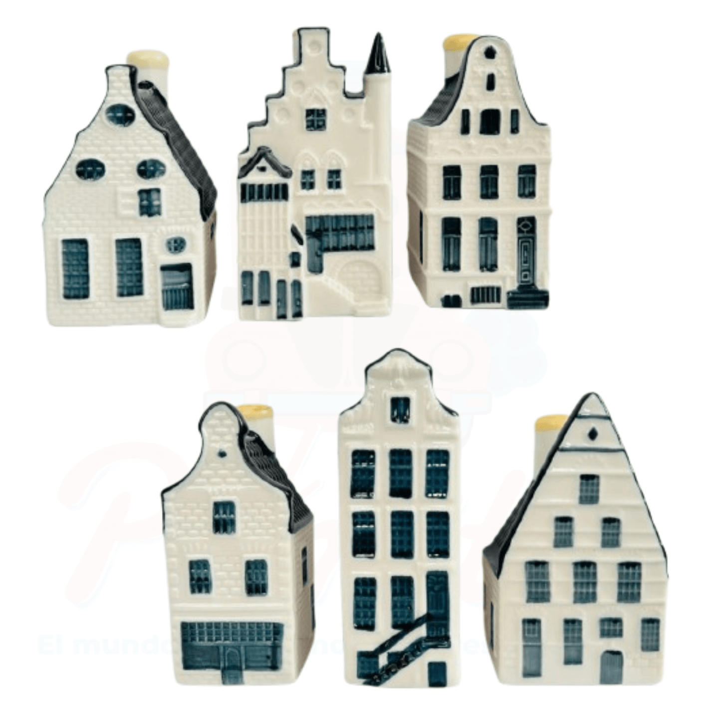 Mini Ginebra Blue Delfts 35 ml. (Casitas)