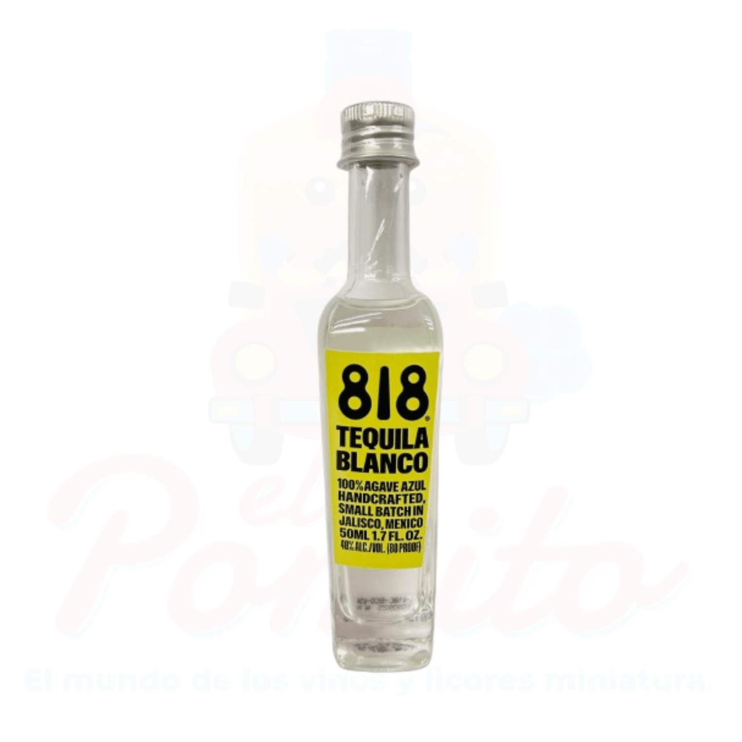 Mini Tequila 818 Blanco 50ml.