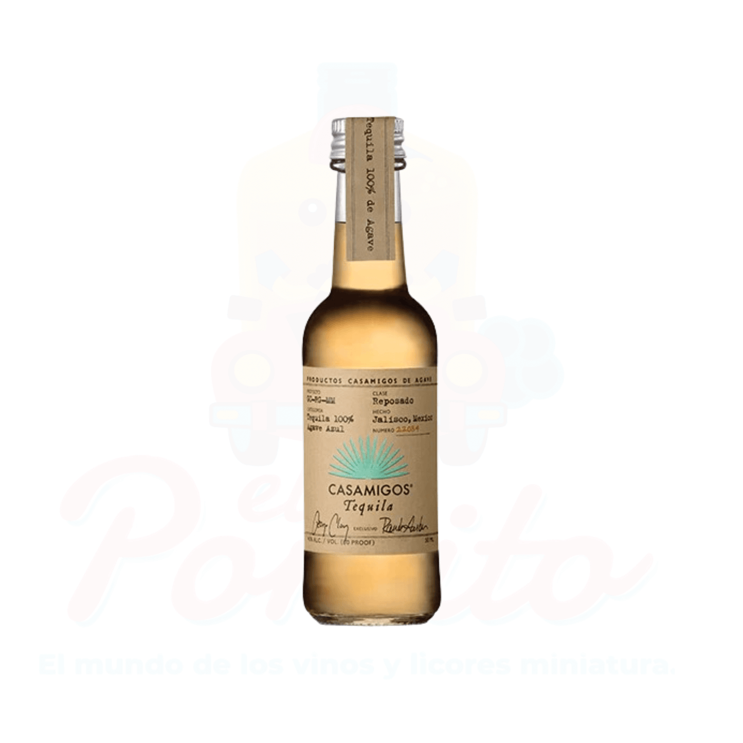 Mini Tequila Casamigos Reposado 50ml.