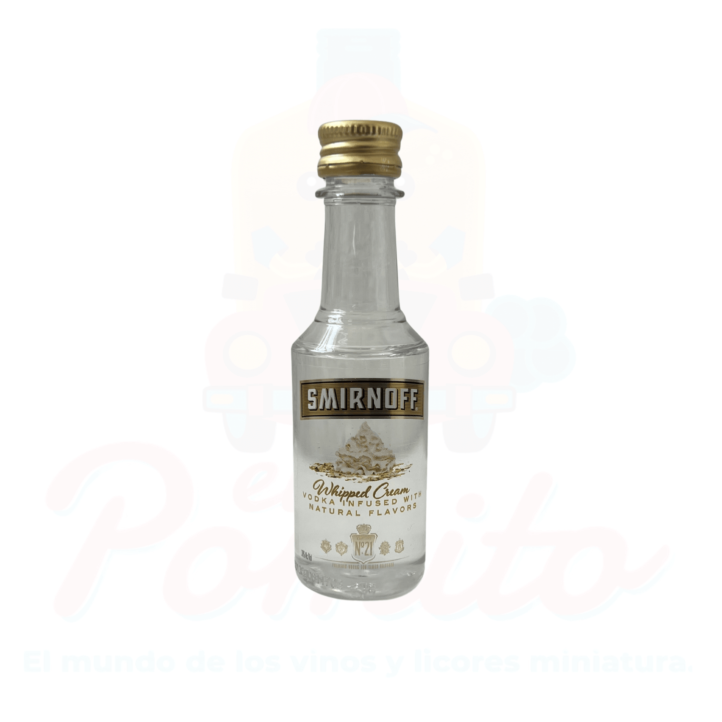 Mini Vodka Smirnoff Whipped Cream 50 ml.
