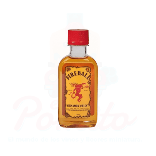 Mini Whisky Fireball Cinnamon 50ml.
