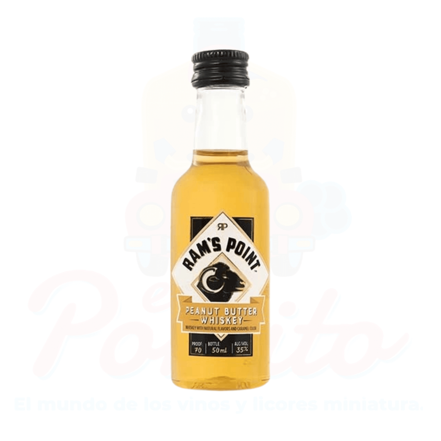 Mini Whisky Ram's Point 50ml.
