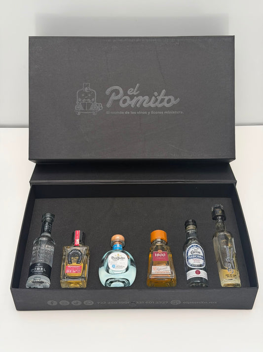 Mini Colección Tequilas Combinado (Reposado y Plata) 50ml